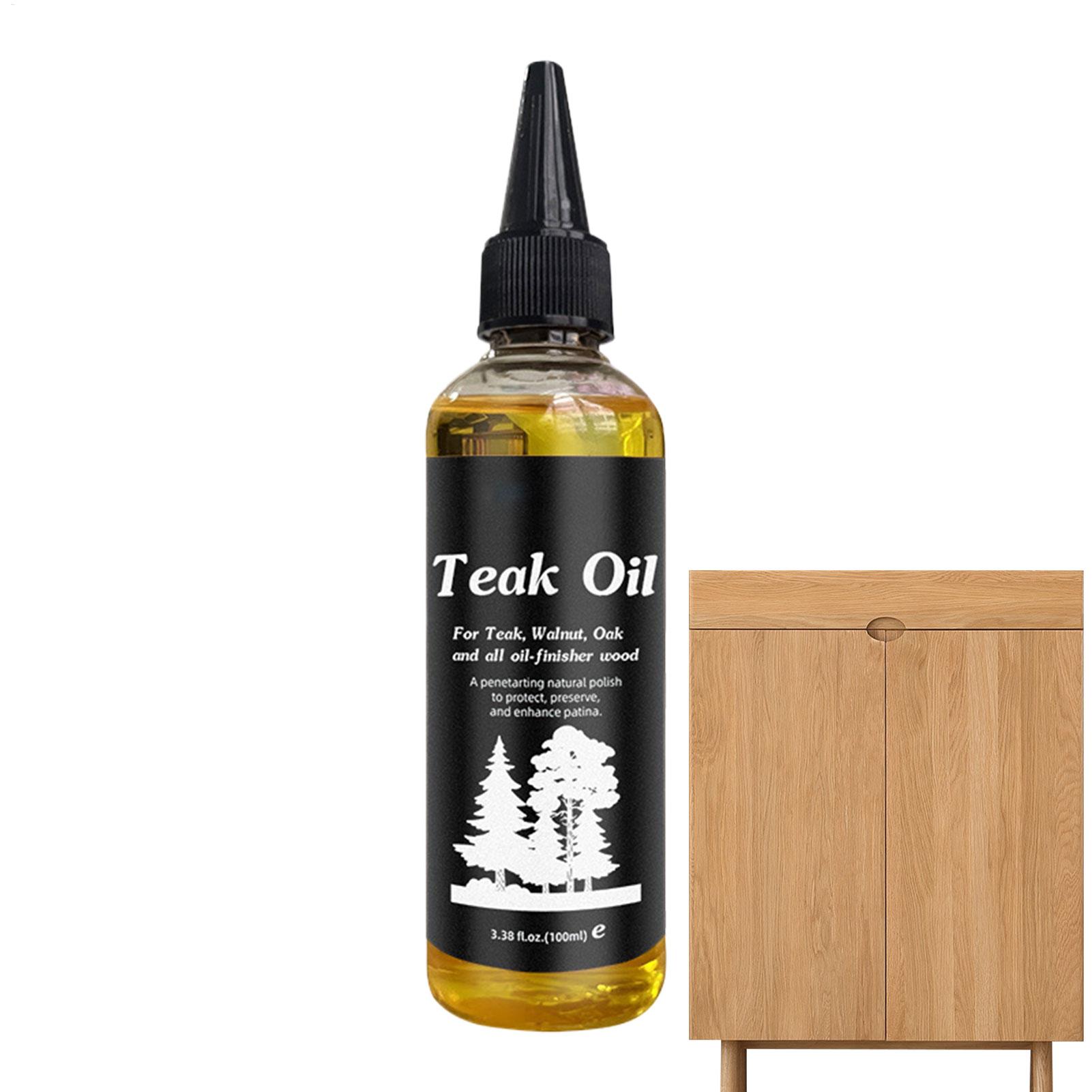 Outdoor Furniture Oil Teak - 100ml 家具オイル ウッドポリッシュ ナチュラル ジェントル ナリッシング
