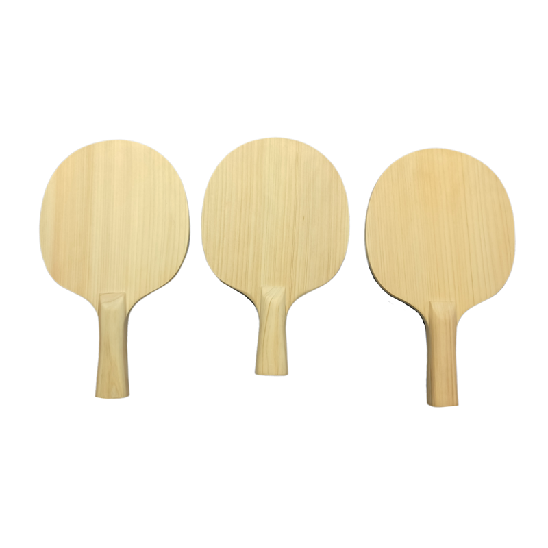 Outdoor Furniture Wood - 単層ヒノキ無垢材卓球ラケット 8mm ピンポンブレード FL CS ST