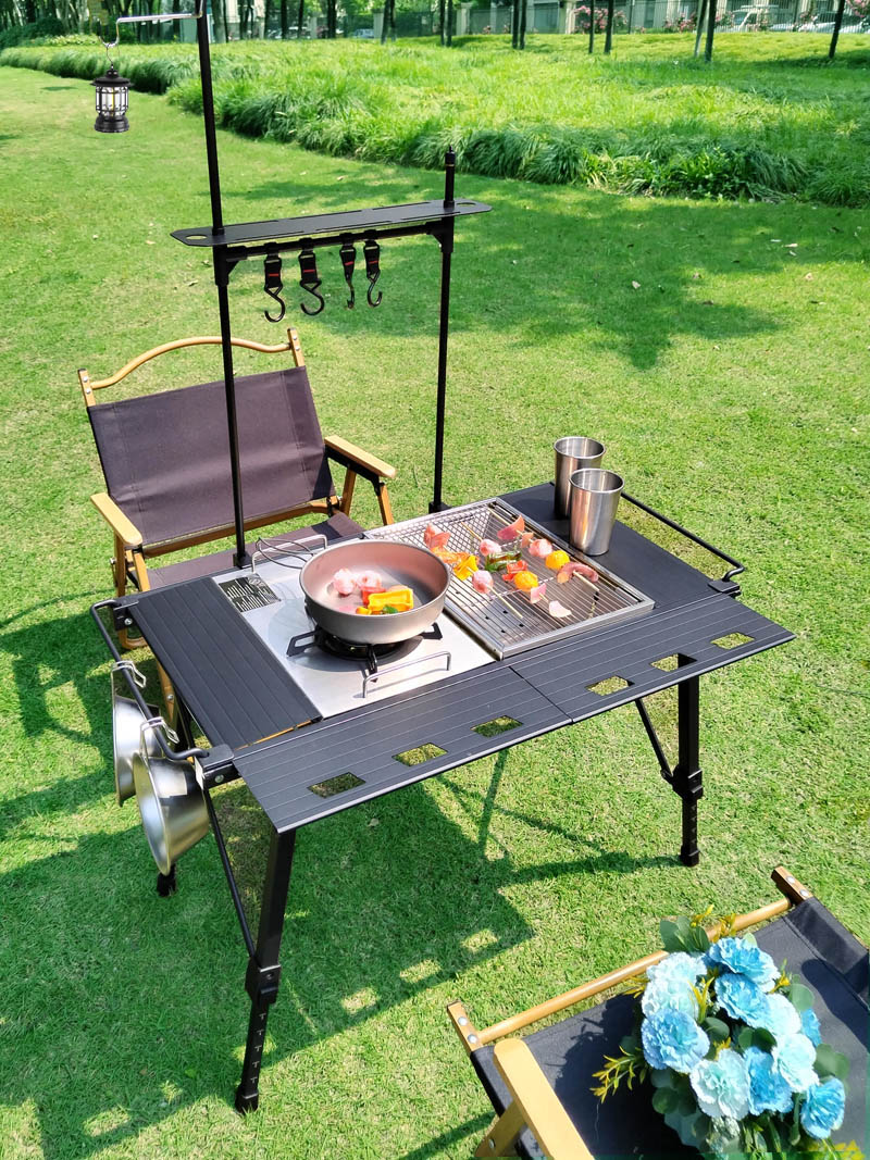 軽量折りたたみ式キャリングテーブル,キャンプ用,拡張ブレード - Outdoor Furniture Legs のレビューと価格