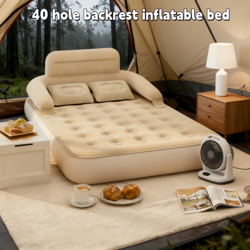 屋外多機能2人用キャンプ用インフレータブルベッド、ポータブル - Outdoor Furniture Small のレビューと価格