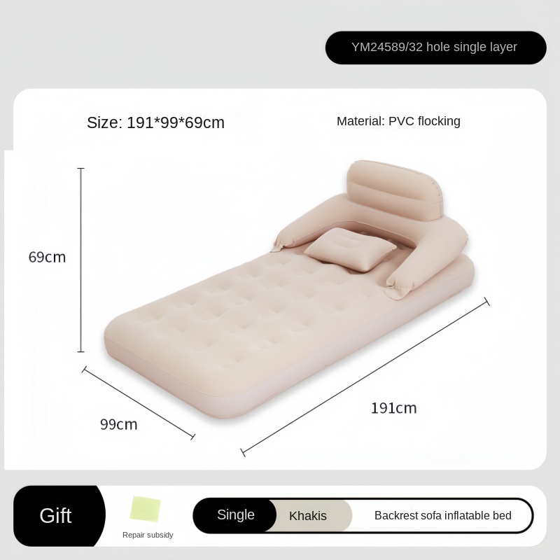 屋外多機能2人用キャンプ用インフレータブルベッド、ポータブル - Outdoor Furniture Small のレビューと価格