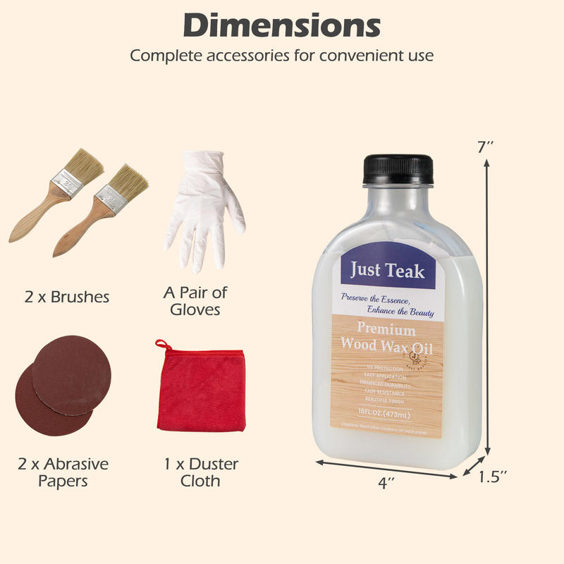 ウッドワックスオイルケアキット、チーク家具、デッキ、フェンス - Outdoor Furniture Oil Teak のレビューと価格