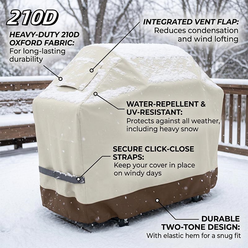 210D BBQ ベージュバーベキューグリル屋外ガスバーベキ - Outdoor Furniture Europe のレビューと価格