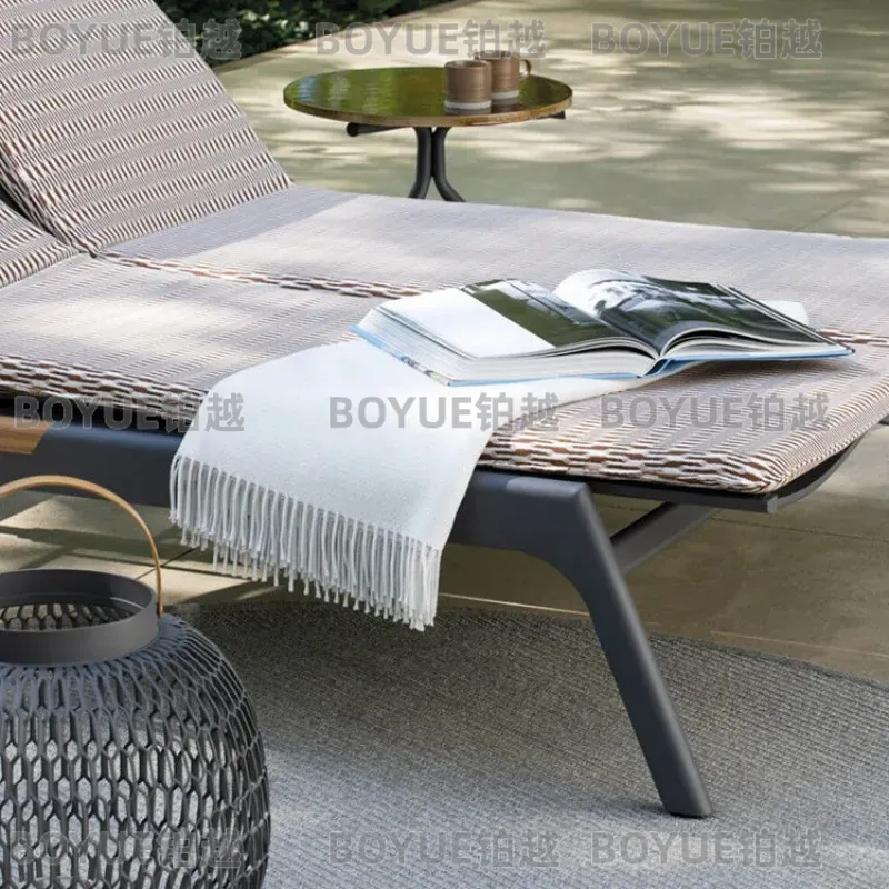 屋外ビーチチェア プールラウンジャー パティオ家具 バルコニ - Deck Chair Lounger のレビューと価格