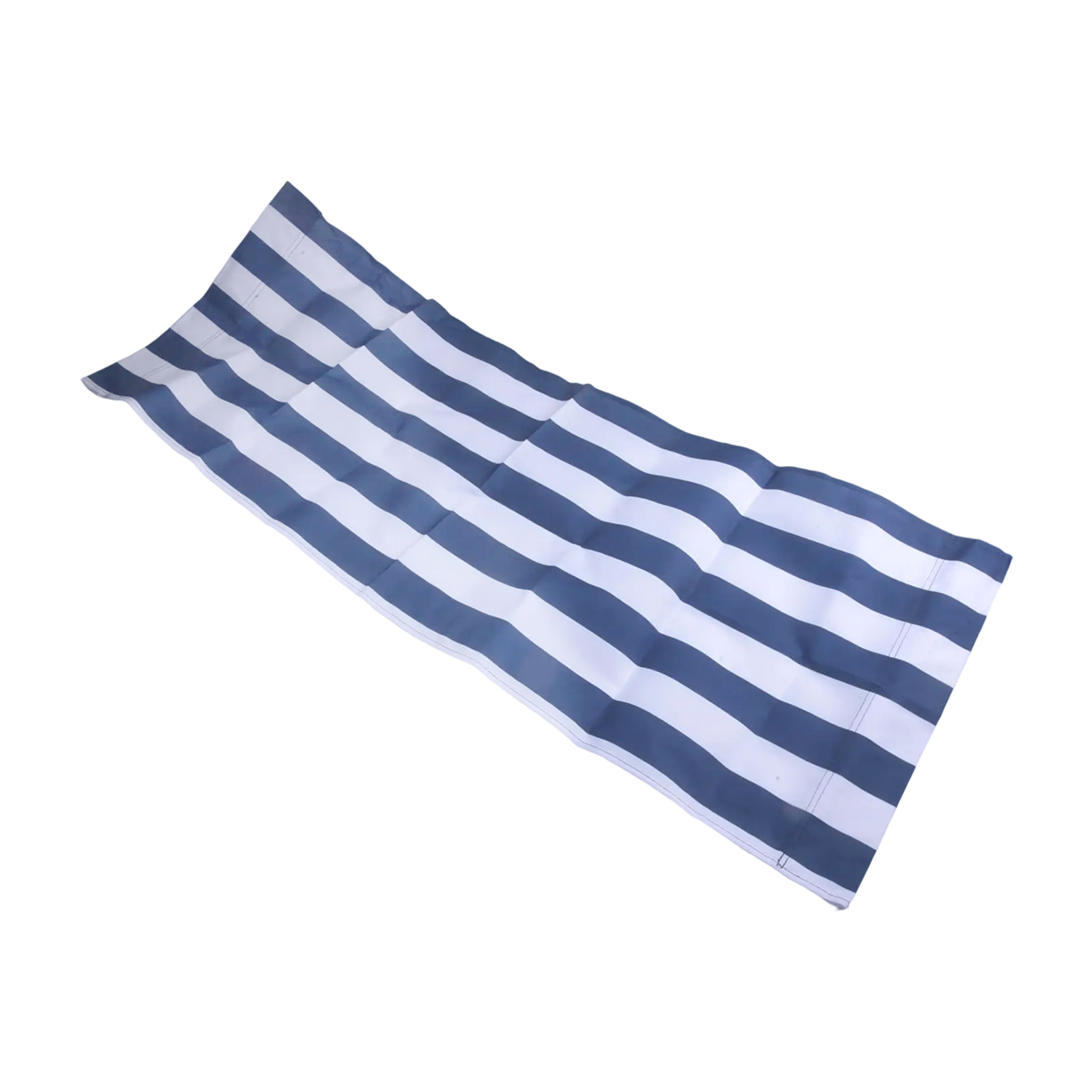 120x45cm 白と青のストライプ柄ポリエステル生地の交換 - Deck Chair Lounger のレビューと価格