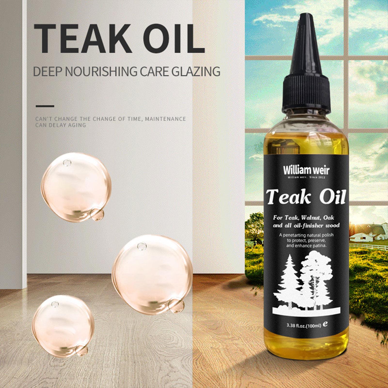 100ml 家具オイル 木材磨き 家具ハードウッドポリッシャ - Outdoor Furniture Oil Teak のレビューと価格