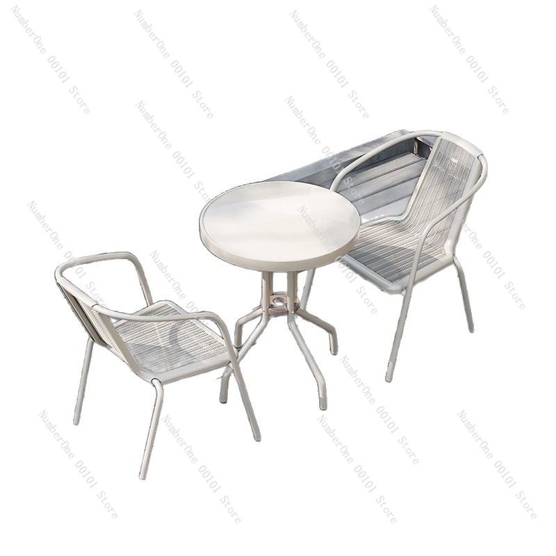屋外バルコニー折りたたみテーブルと椅子2脚セット ホワイトガ - Outdoor Furniture Balcony のレビューと価格