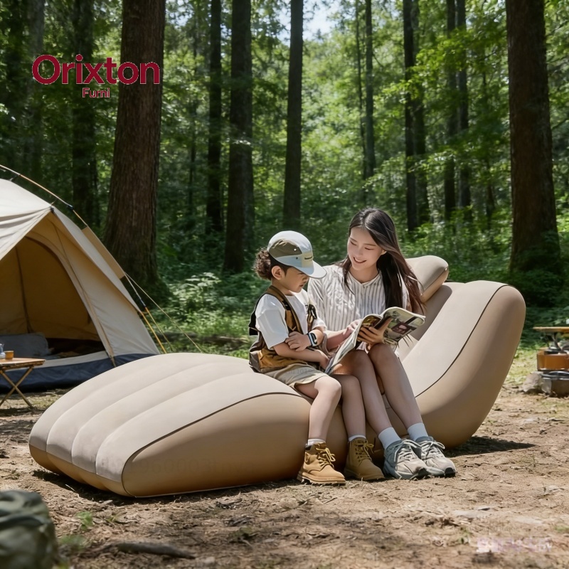 屋外用ポータブル自動膨張式ラウンジチェア - 防水キャンプ用 - Outdoor Furniture Lounge のレビューと価格