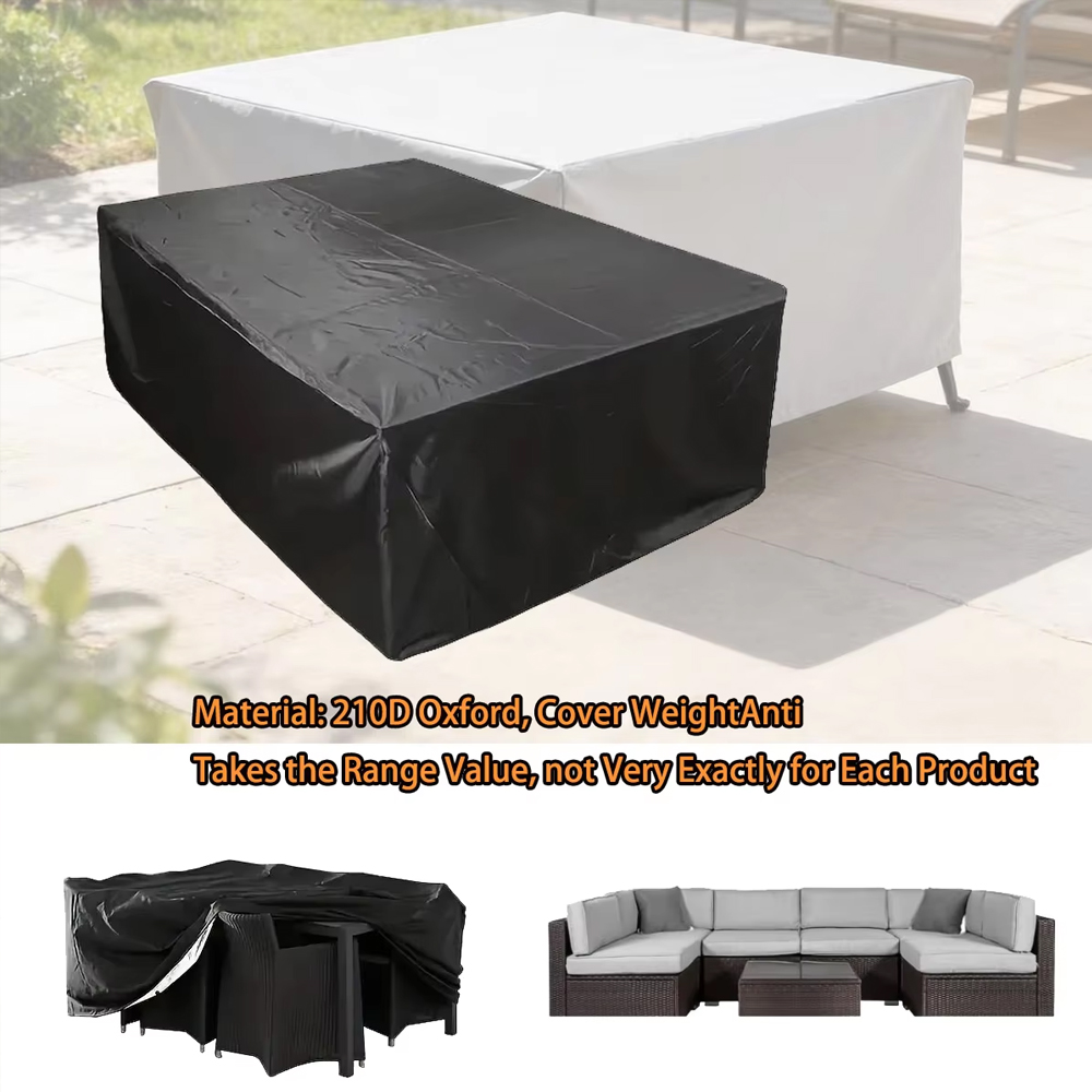カスタムメイド 210D 防水屋外テラスガーデン家具カバー  - Outdoor Furniture Balcony のレビューと価格