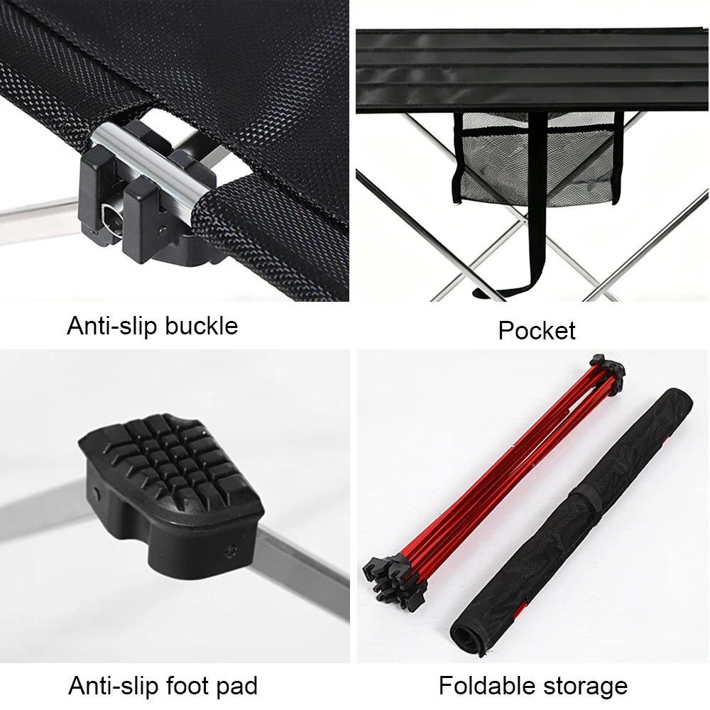 キャンプ用折りたたみテーブル、軽量ポータブル折りたたみビーチ - Outdoor Furniture Legs のレビューと価格