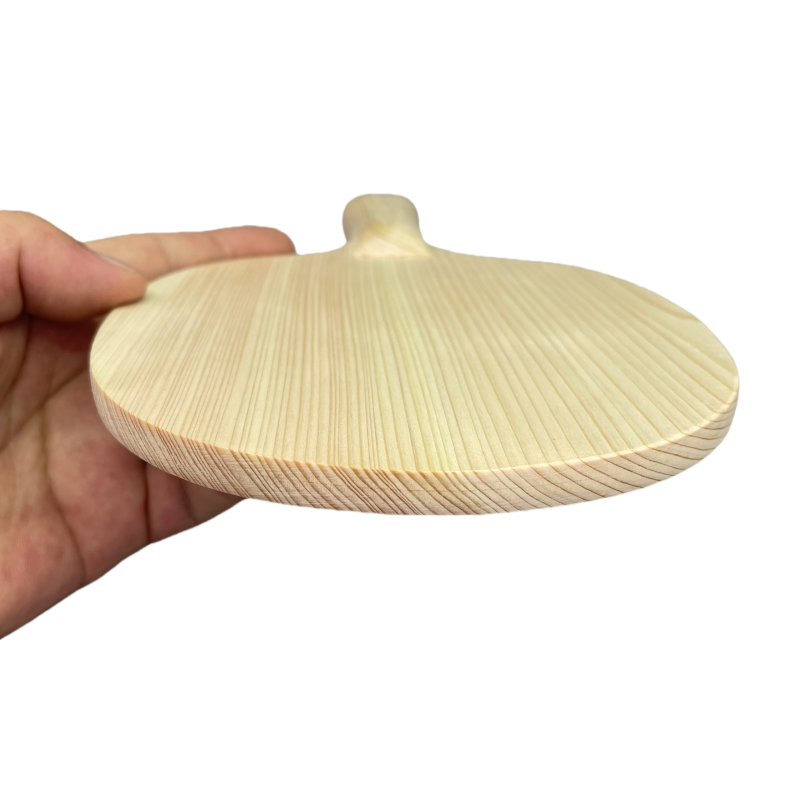 単層ヒノキ無垢材卓球ラケット 8mm ピンポンブレード FL - Outdoor Furniture Wood のレビューと価格