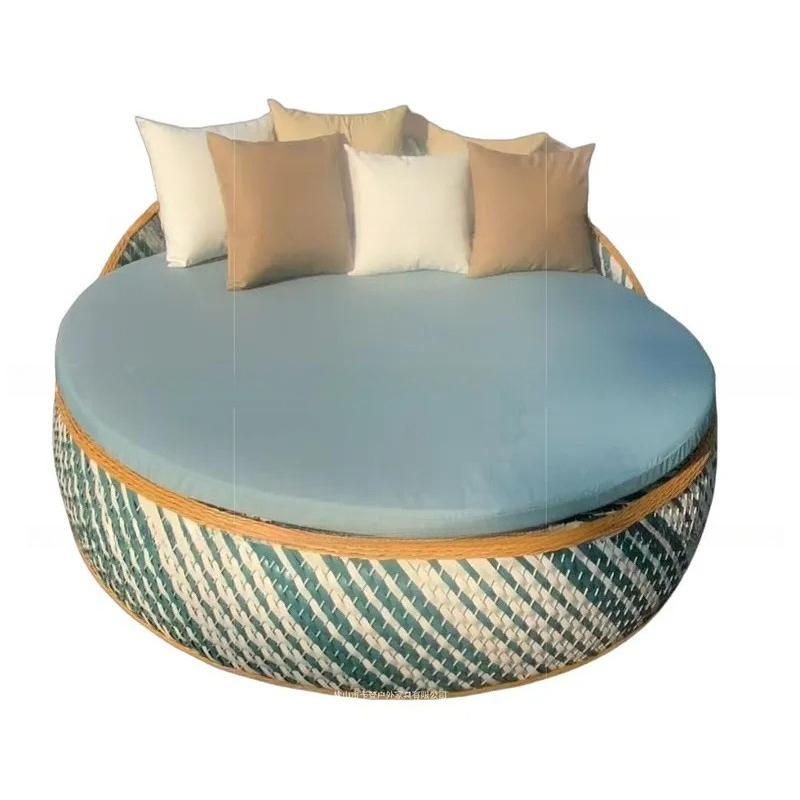 カスタムメイドの屋外ソファ、籐編みのクリエイティブチェア、屋 - Outdoor Furniture Small のレビューと価格