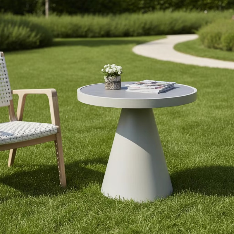 モダンな北欧風丸型コーヒーテーブル、小さなアパート用、和風ミ - Outdoor Furniture Japanese Style のレビューと価格