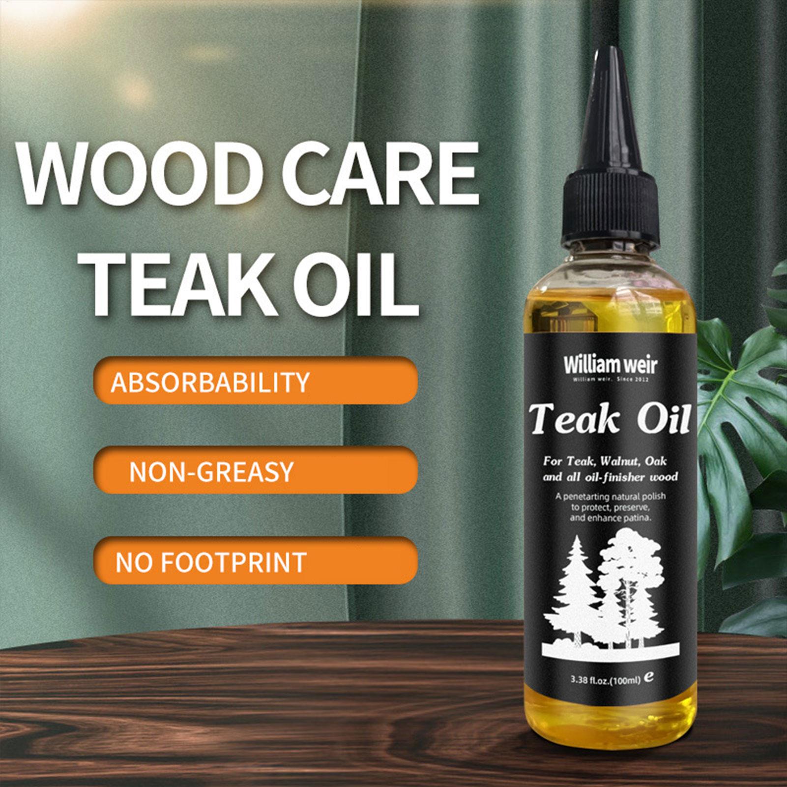 チークオイル ウッドフィニッシュ 100ml 家具用ハードウ - Outdoor Furniture Oil Teak のレビューと価格