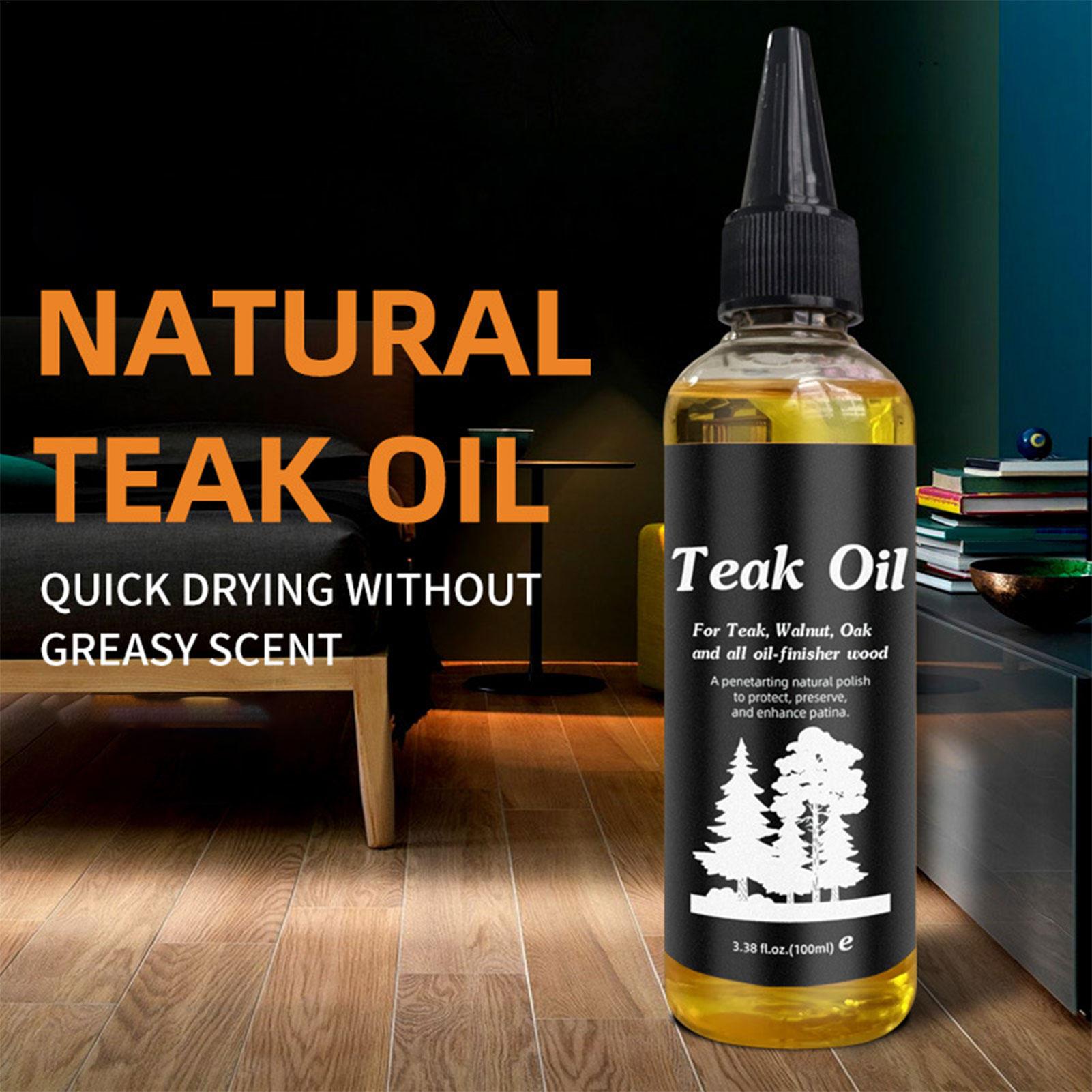 チークオイル ウッドフィニッシュ 100ml 家具用ハードウ - Outdoor Furniture Oil Teak のレビューと価格
