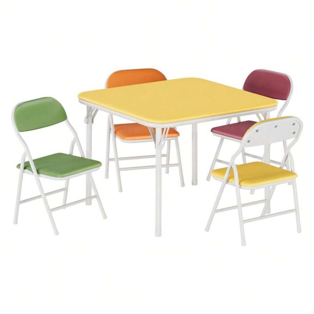 折りたたみ式正方形テーブルと椅子セット、屋内外兼用、軽量で持 - Outdoor Furniture Balcony のレビューと価格