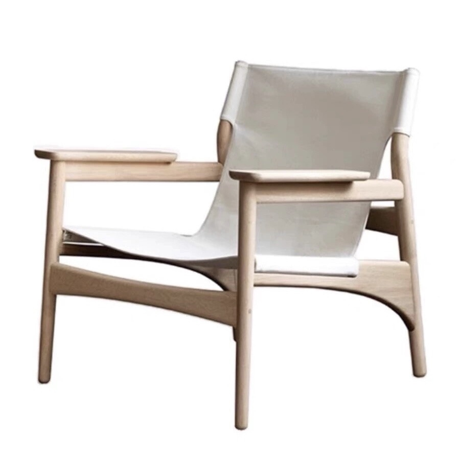 北欧風和風アームチェア 高品質無垢材脚 モダンレジャーリビン - Outdoor Furniture Japanese Style のレビューと価格