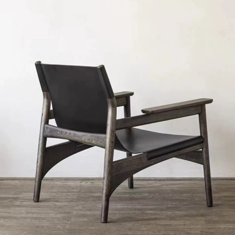 北欧風和風アームチェア 高品質無垢材脚 モダンレジャーリビン - Outdoor Furniture Japanese Style のレビューと価格