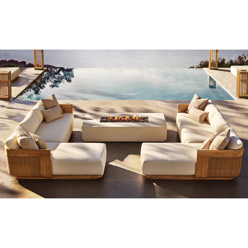 高級ガーデン家具デザイン ラウンジパティオ モジュール式セッ - Outdoor Furniture Lounge のレビューと価格